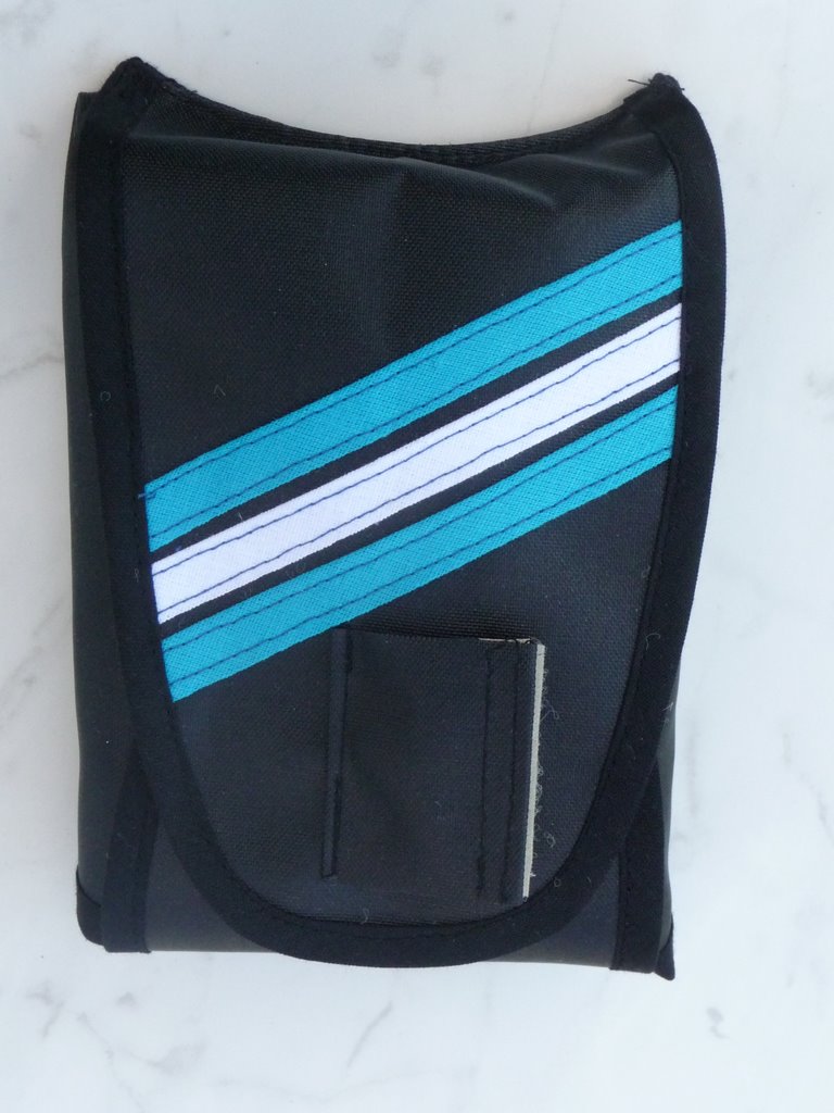Packsack mit Streifen